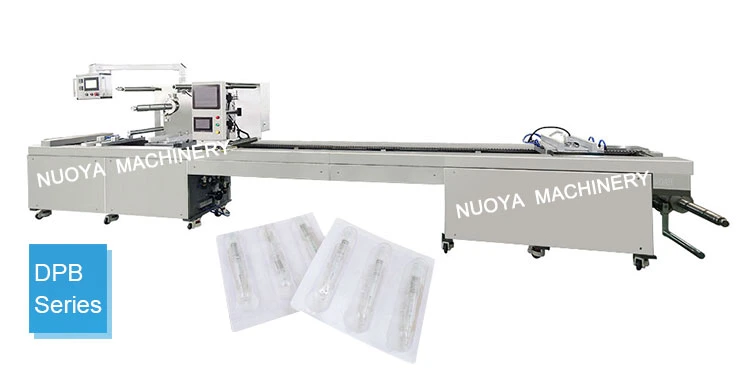 Dpb-420 Pharmaceutical Soft Plastic Syringe Packing Machine Medical Syringe Blister Packaging Machine